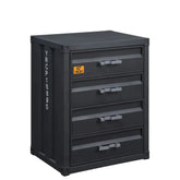 Cargo Gunmetal Finish Chest Model 37956 By ACME Furniture